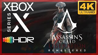 [4K/HDR] Assassin's Creed : Liberation HD Remastered / Xbox Series X Gameplay