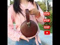 Leather Womens Bag Pattern/ Leather  Bag Template /A4 and Us Letter Pdf/ Svg / Dxf DIY