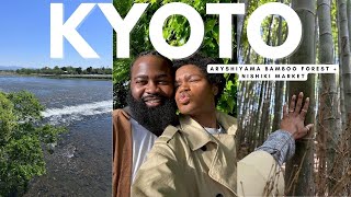 Trying Japanese Street Foods | Aryshiyama Bamboo Forest | Nishiki Market |