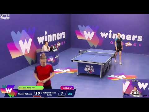 WINners CUP table 2  05.02  Gasiul Tatiana - Palazhchenko Iuliia   17:00