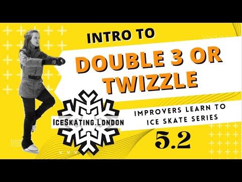 Introduction to Double 3 or Twizzle | Improvers Learn to Ice Skate Series