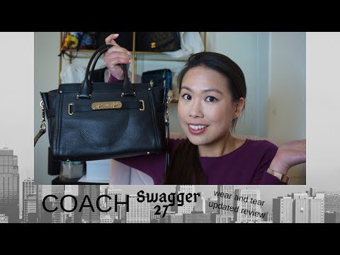 Coach Swagger 27 handbag update | wear and tear | announcement!