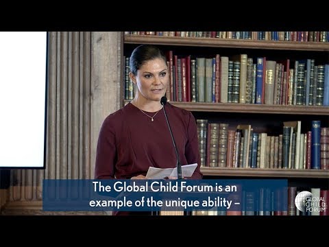 H.R.H. Crown Pincess Victoria - at Global Child Forum Partner Advisory Board 2017 (full version)