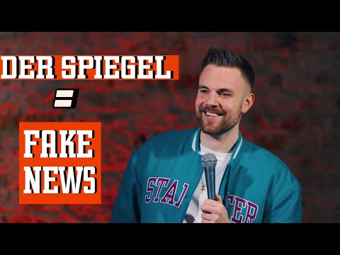 Comedian dismantles SPIEGEL
