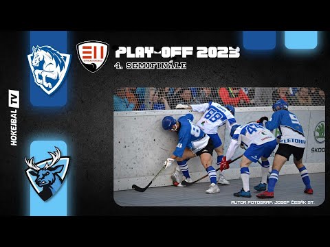 Highlights Play-off Extraligy hokejbalu | HBC Pardubice vs. SK Hokejbal Letohrad | 4. zápas | 14.5.