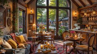 Cozy Library Café Jazz – Peaceful Jazz in a Beautiful And Cozy Morning Setting