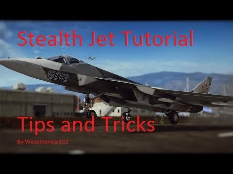 |Bf4| Stealth Jet Tutorial | Tips and Tricks.