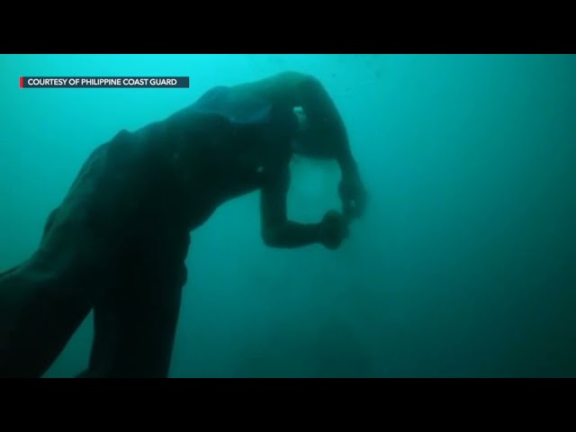 WATCH: PH Coast Guard search, rescue operations of sunken ship near Cebu