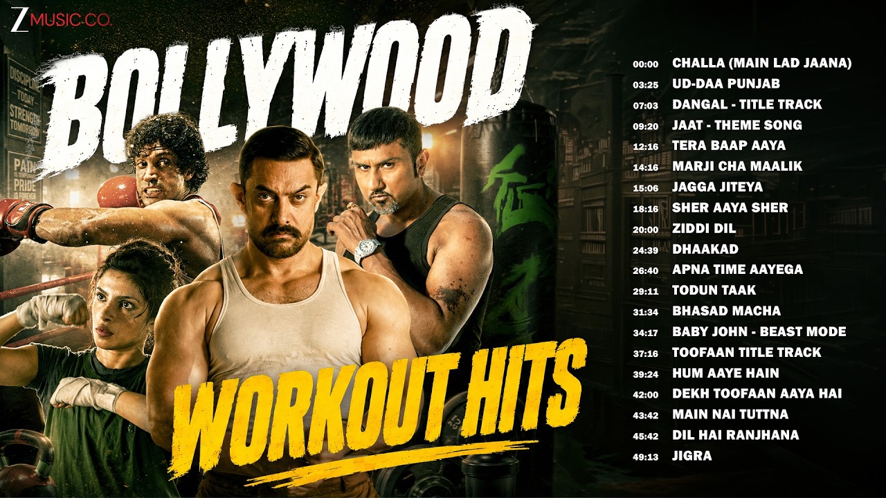 Bollywood Workout Hits Video Jukebox 🔥 | Apna Time Aayega, Challa, Dhaakad, Sher Aaya Sher & More