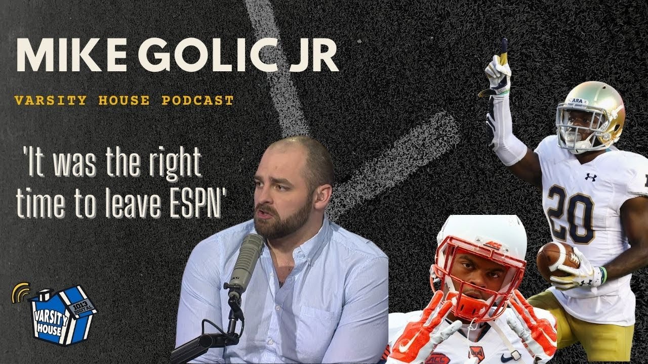 Mike Golic Jr: 'It Was Time For Me To Leave ESPN' | Varsity House #podcast