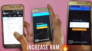 12GB | Increase Ram In Your Old Mobile Phones • No Root • GALAXY J2  🔥😵 Check Description