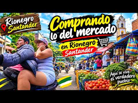 Salimos ah comprar lo dela semana en rionegro santander, como mercar poquito 
