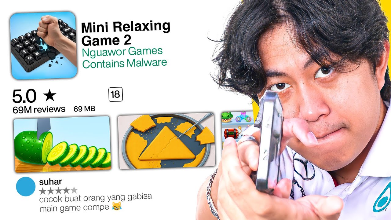 ga relax sama sekali kalo gini mas.. 😹 - GAME NGUAWOR PLAYSTORE
