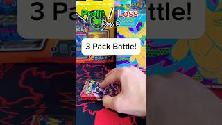 3 Pack Battle! | Profit / Loss | Day 9 #pokemon #pokemoncards #pokemontcg #shorts #packbattle