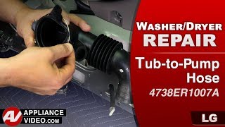 LG Washer Dryer Combo Unit - Pump Hose Diagnostic & Replacement