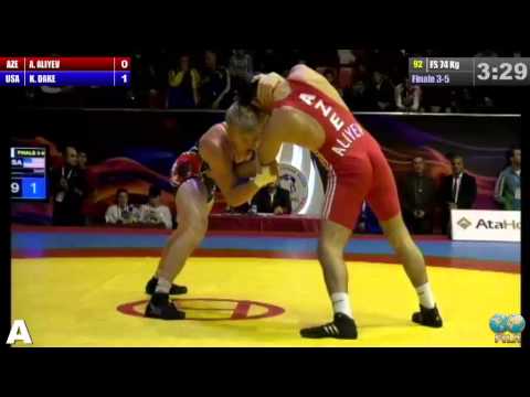 GGP2013 / Ashraf ALIYEV - Duglas Dake (USA) - FS 74 kg bronze medal match