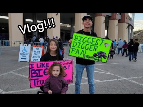 Monster Jam El Paso Vlog+Highlights 2023