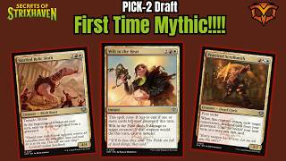 You Cannot Beat Lorehold In Strixhaven! First Time Mythic Rank! | Pick-Two Draft | MTG Arena