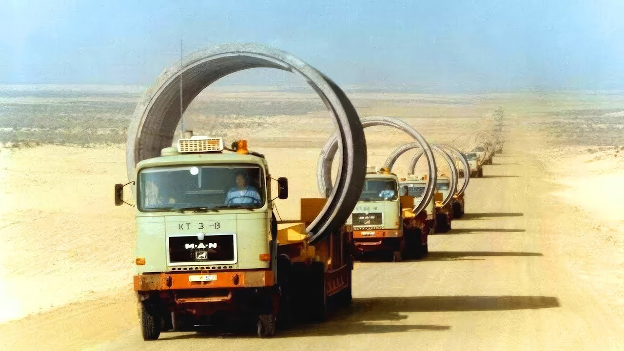 O projeto de 27 bilhões de dólares! Como foi construído um rio sob o deserto do Saara na Líbia？