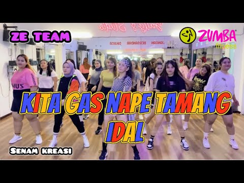 KITA GAS NAPE TAMANG - IDAL / ZUMBA / SENAM KREASI / DANCE WORKOUT / INSPIRASI CHOREO BY HOPPY ROLE