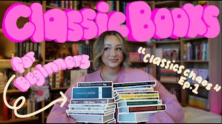 The 25 classic books I want to read + their chaotic & juicy backstories! ⭐️ my beginner classics tbr