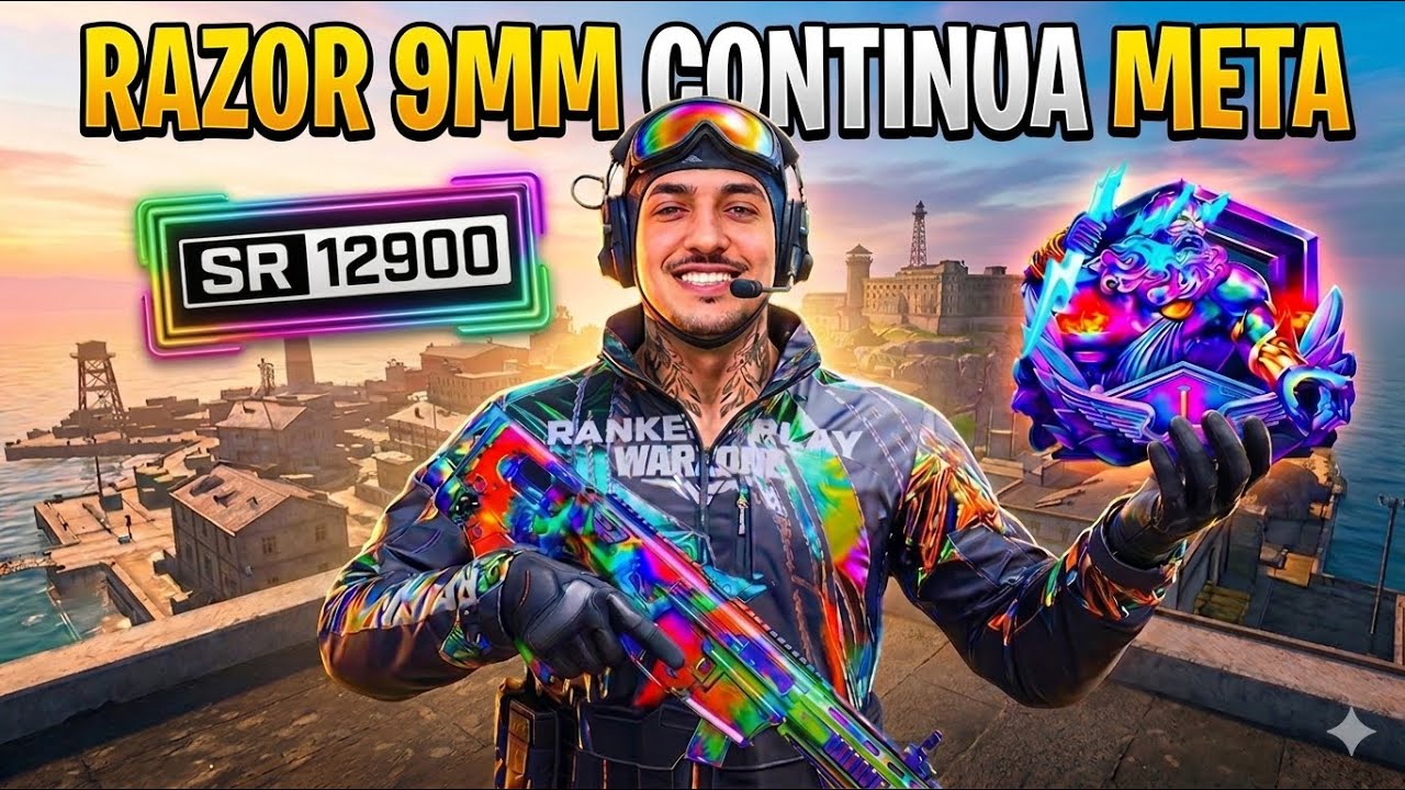 JOGUEI COM UM ALEATÓRIO NA RANKED E OLHA OQUE ACONTECEU  #callofdutywarzone 