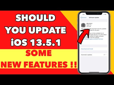 iOS 13.5.1 UPDATE RELEASED !! SOME NEW FEATURES EXPALINED in HINDI