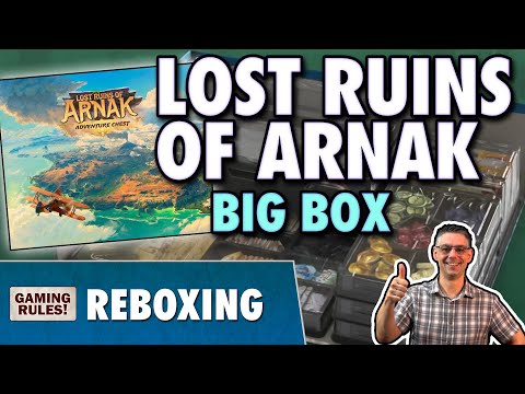 Lost Ruins of Arnak - Big Box Reboxing