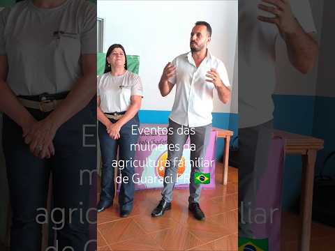 Evento das mulheres da agricultura familiar com nosso prefeito Marcos Antônio de Souza