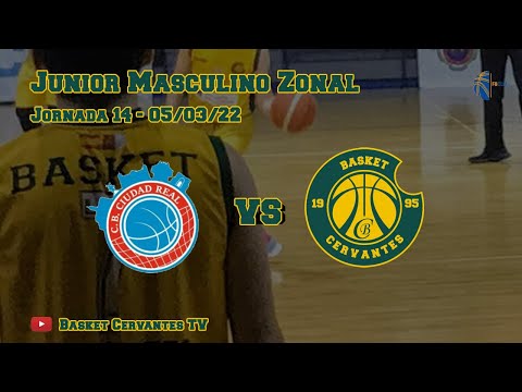21-22 JunMascZon: CB Ciudad Real - Basket Cervantes (J14. 05/03/22)
