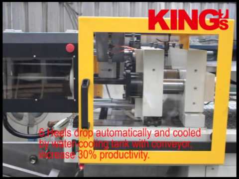 Auto-Pin-Loading Heel Injection Molding Machine