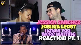 Jessica Sanchez &amp; Joshua Ledet - I Knew You Were Waiting - American Idol Reaction Pt.1