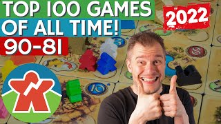 Top 100 Board Games of All Time! (2022 Edition) - 90-81