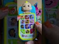 ️COCOMELON JJ S FIRST LEARNING PHONE MUSICAL FUN AND LEARNING TOY Shorts Viral Trending