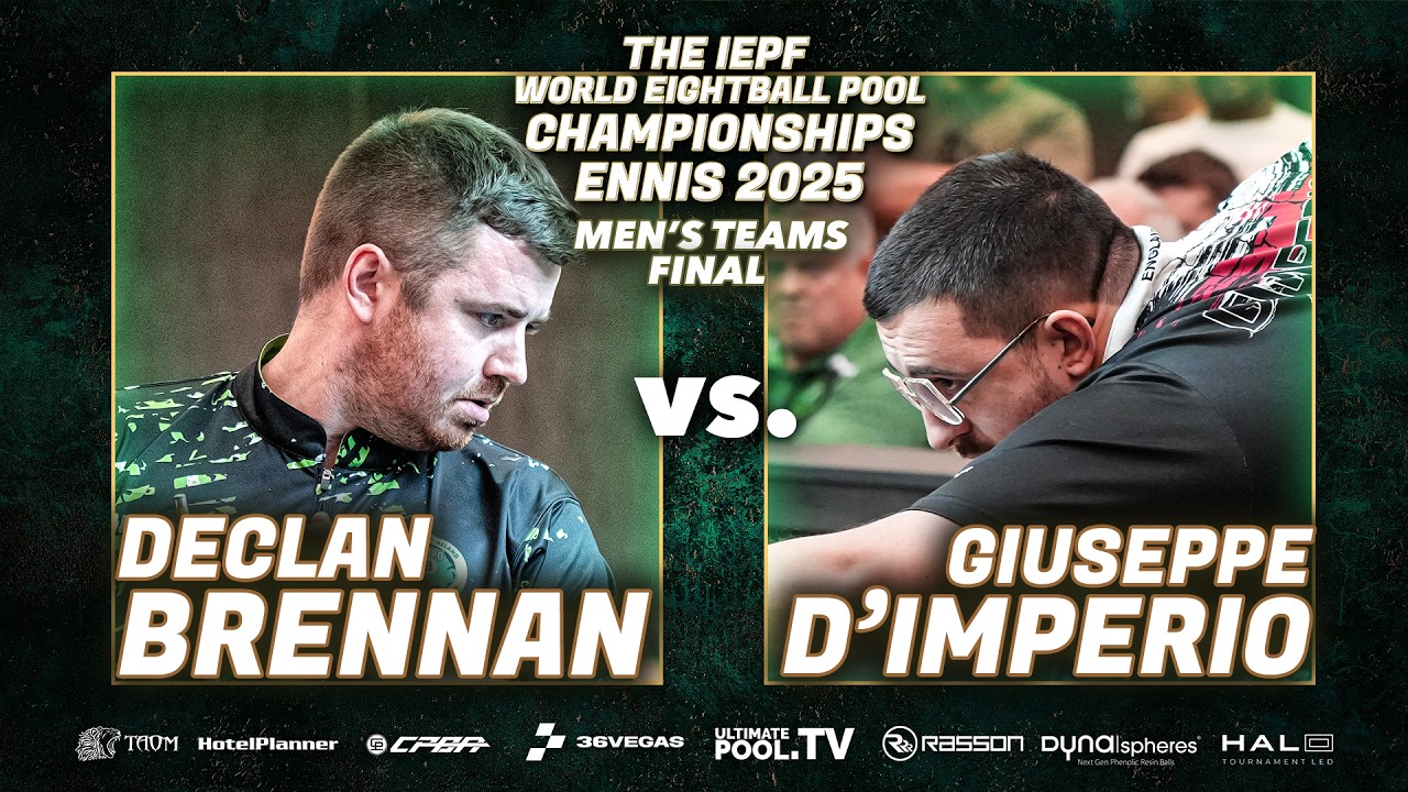 MEN'S SINGLE FINAL | Giuseppe v Brennan | The IEPF World Championships 2025