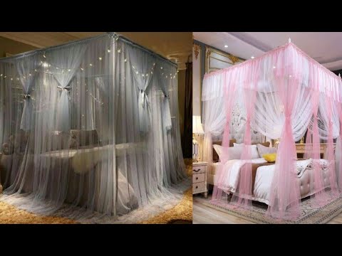 ❤❤beautiful canopy bed design ideas  by Abiha zone❤