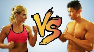 EPIC CROSSFIT BATTLE | THE BURPEE QUEEN  VS. HENRY TRAN