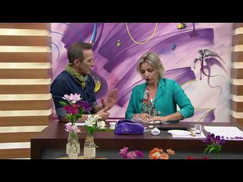 Mulher.com - 10/08/2016 - Astromélia em biscuit - Alessandra Assi PT1