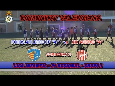 J13_Infantiles_Foios Atletic A (1-4) CD Acero A_24-01-2015