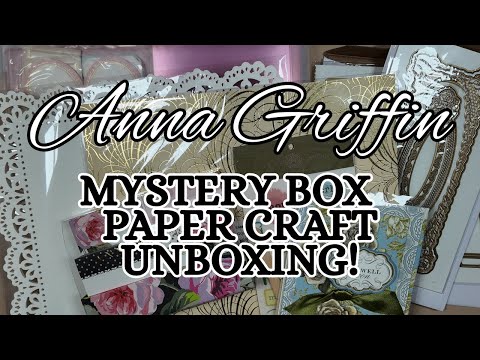 Anna Griffin's FINAL Mystery Box of 2025 Revealed Now!