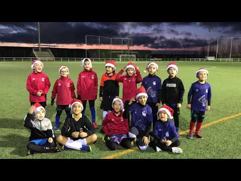 Felicitación de Navidad del Prebenjamín del Ciudad Rodrigo CF (23/12/2022)