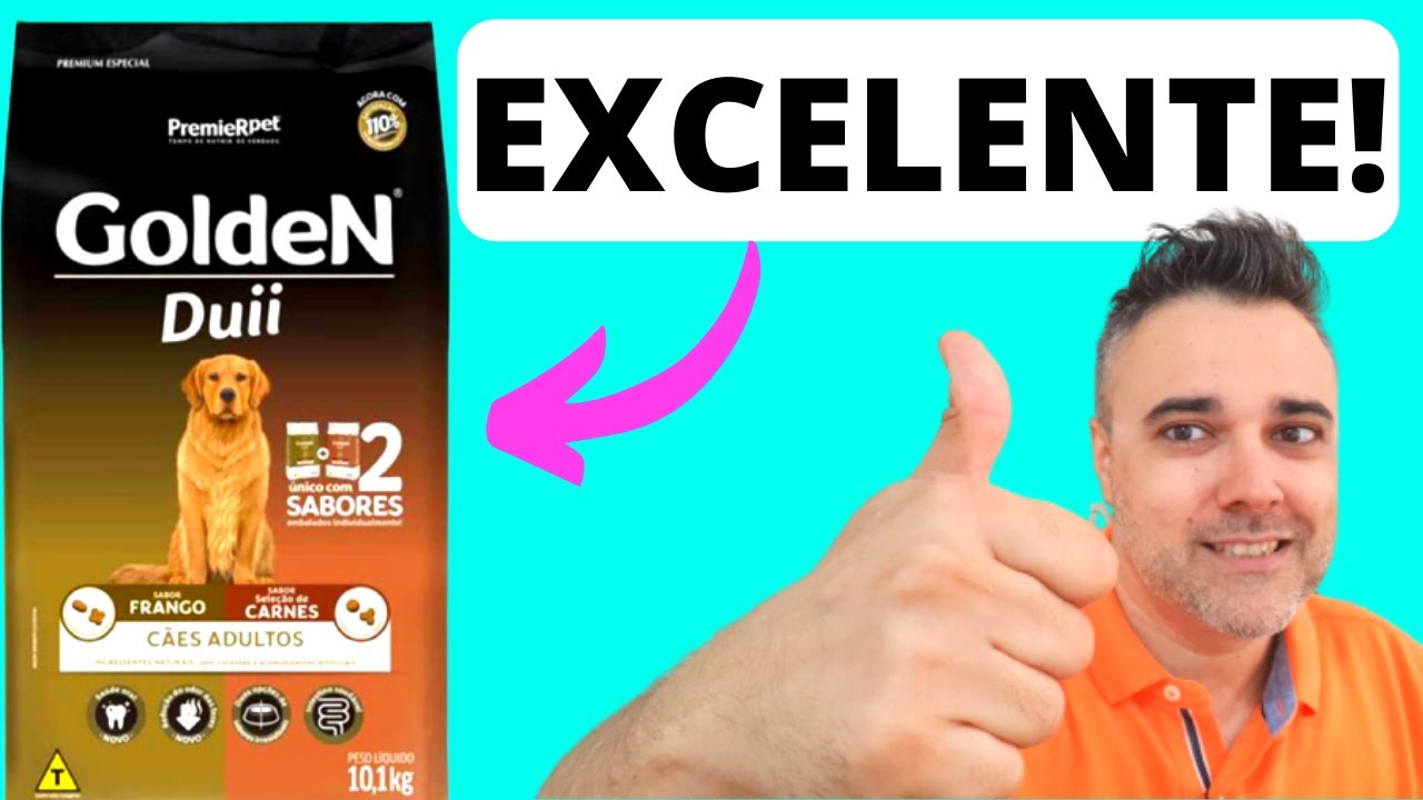 Ração GOLDEN DUII - EXCELENTE!!✅Uma das melhores Golden!!
