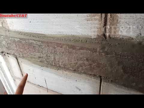 Use of chicken wire mesh used in plastering