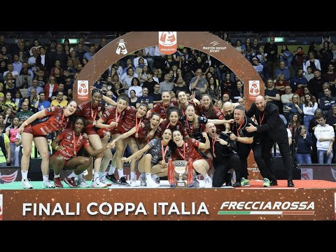 La Bartoccini FortInfissi Perugia vince la Coppa Italia Serie A2 Frecciarossa