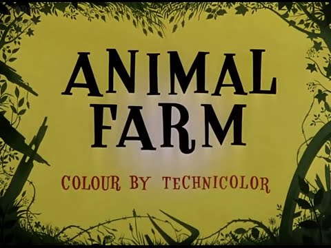 Animal Farm (1954). George Orwell. HD Cartoon