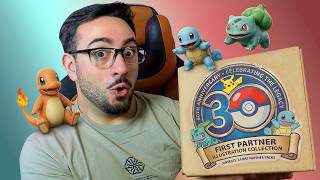 ¿Saldrán las 3 GENERACIONES? Abriendo lo NUEVO de Pokémon 30 Aniversario - First Partner Collection