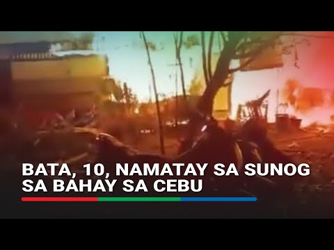 Bata, 10, namatay sa sunog sa bahay sa Cebu