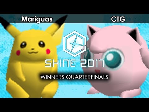 Shine 2017: Mariguas (Pikachu) V CTG (Jigglypuff) 64 | Winners Quarterfinals
