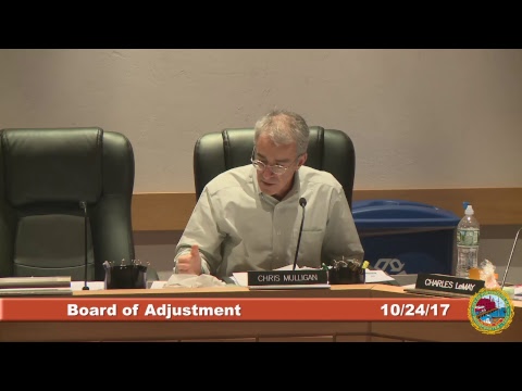 Board of Adjustment 10.24.2017