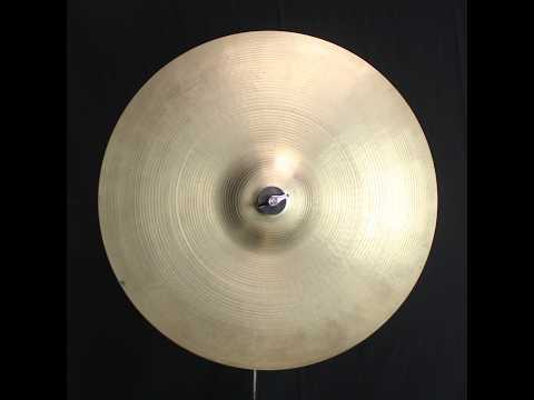 Vintage Zildjian 18" 1970's A Thin Stamp Crash - 1471g (video demo) image 5